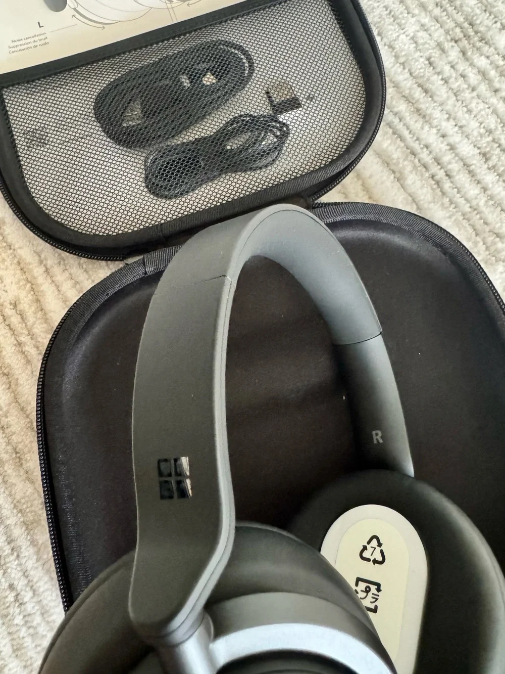 Microsoft Surface Headphones 2 Black Wireless ANC